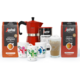 Gewinnen Sie einen von zwei Jahresvorräten Kaffee, bestehend aus einer Mokkakanne und einer Espressobox, zwei Latte-Gläsern sowie einem Set SalzburgMilch-Tassen.