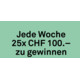 Gewinnen Sie 25 Coop Pronto-Gutscheine im Wert von je CHF 100.–
